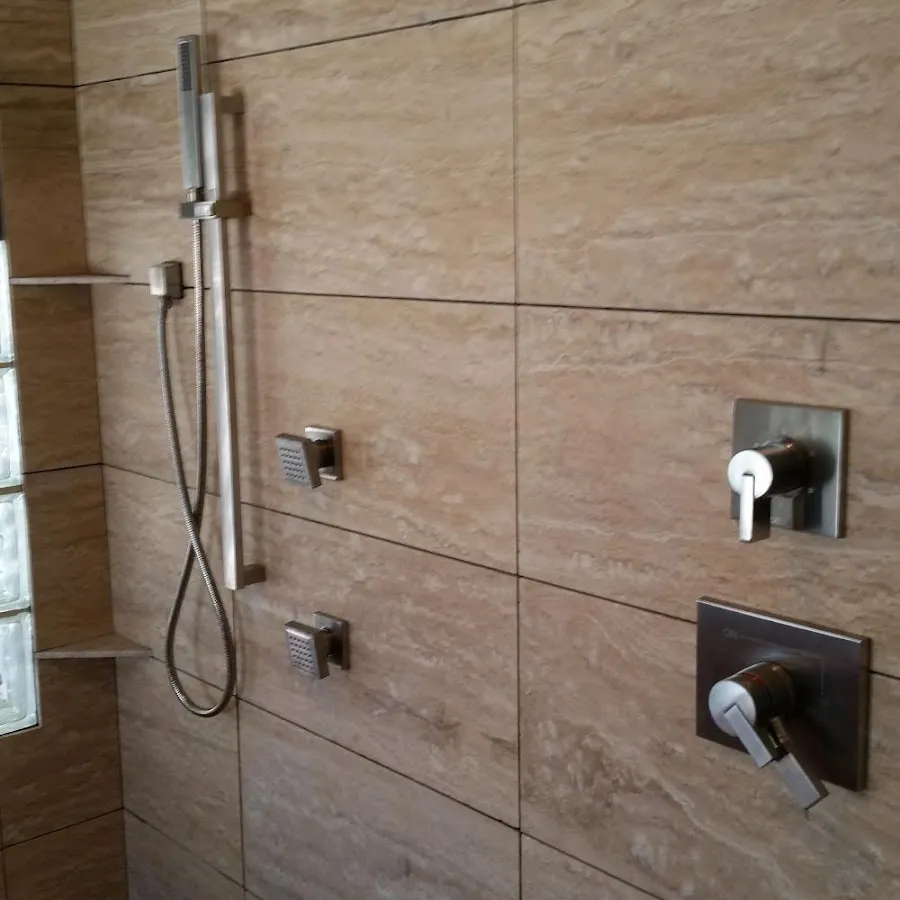 Shower fixture installation for Water Heater Replacement in Pike Creek